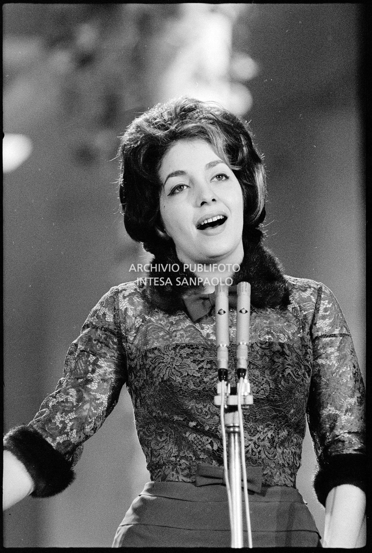 Niki Davis all'XI Festival della canzone italiana di Sanremo