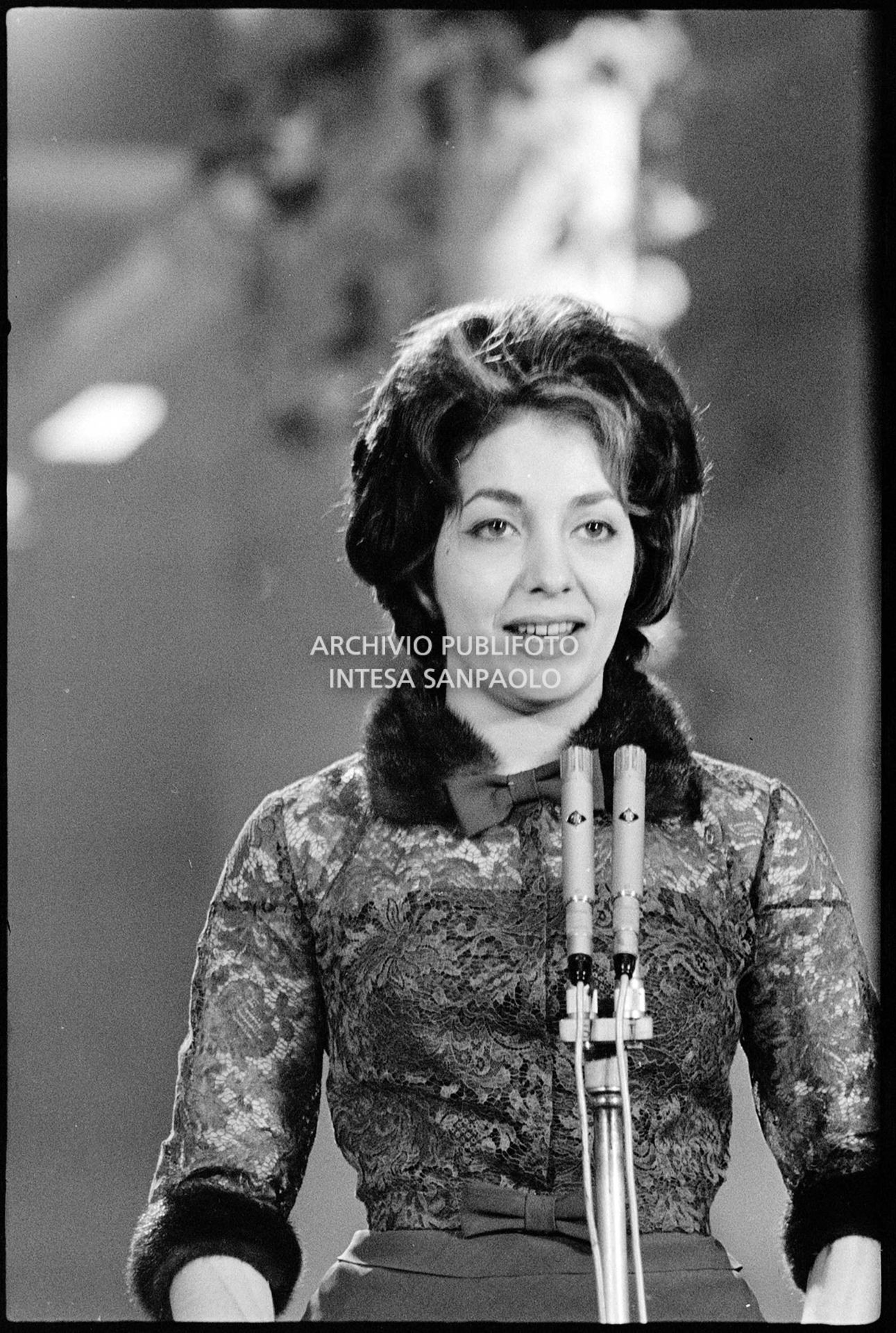 Niki Davis all'XI Festival della canzone italiana di Sanremo