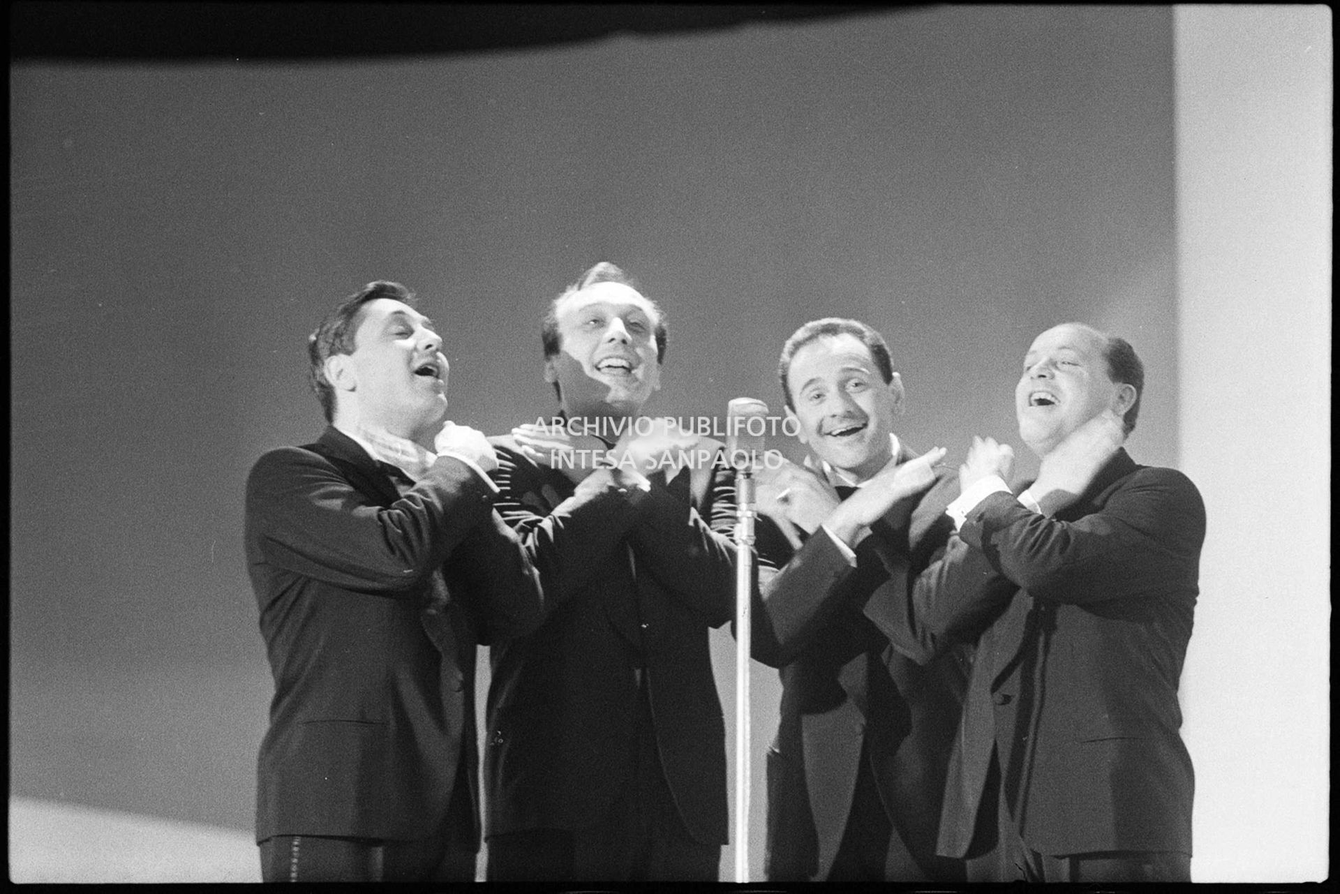Il Quartetto Radar al XIII Festival della canzone italiana di Sanremo