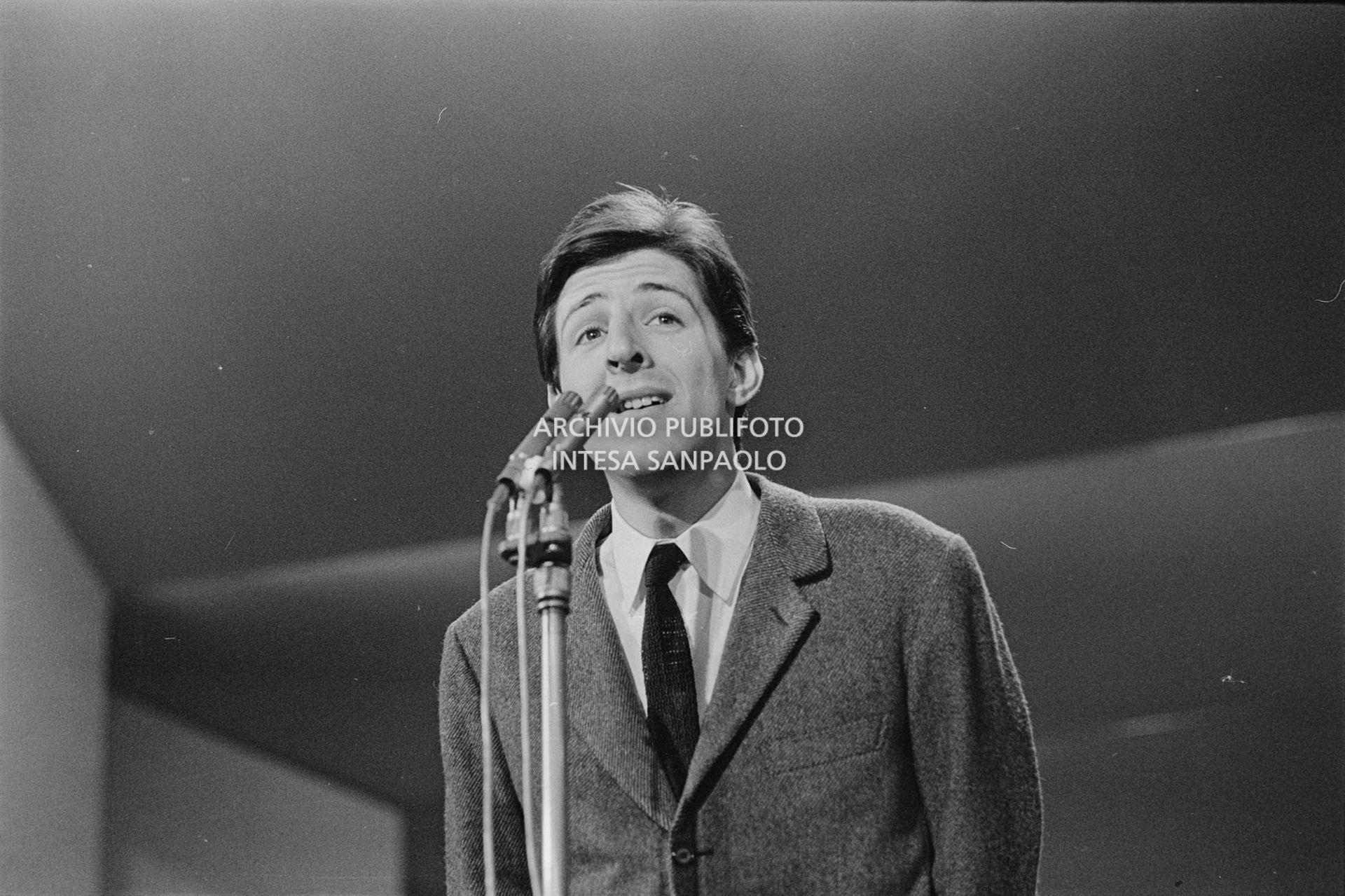 Giorgio Gaber al XIV Festival della canzone italiana di Sanremo