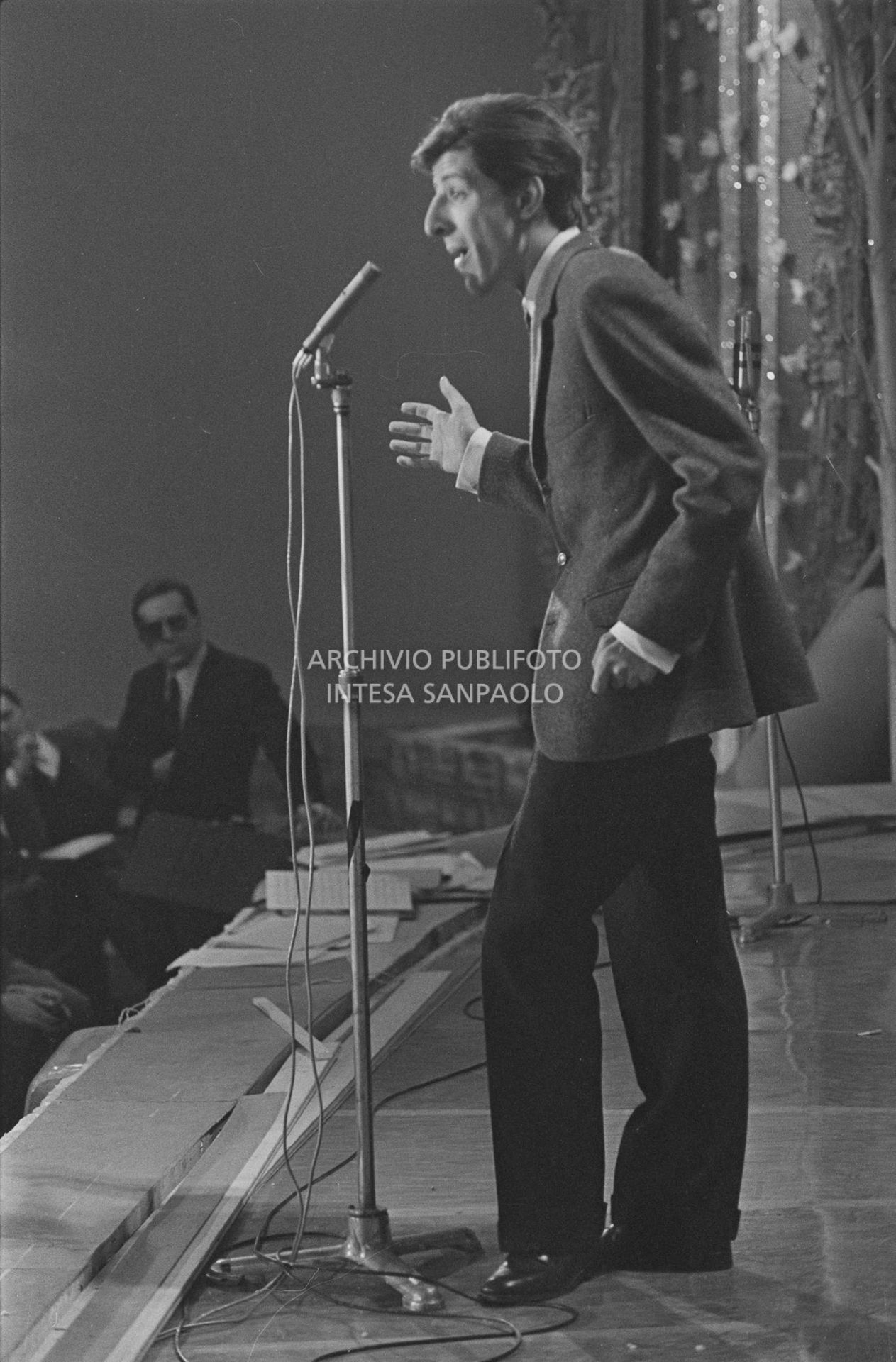 Giorgio Gaber al XIV Festival della canzone italiana di Sanremo