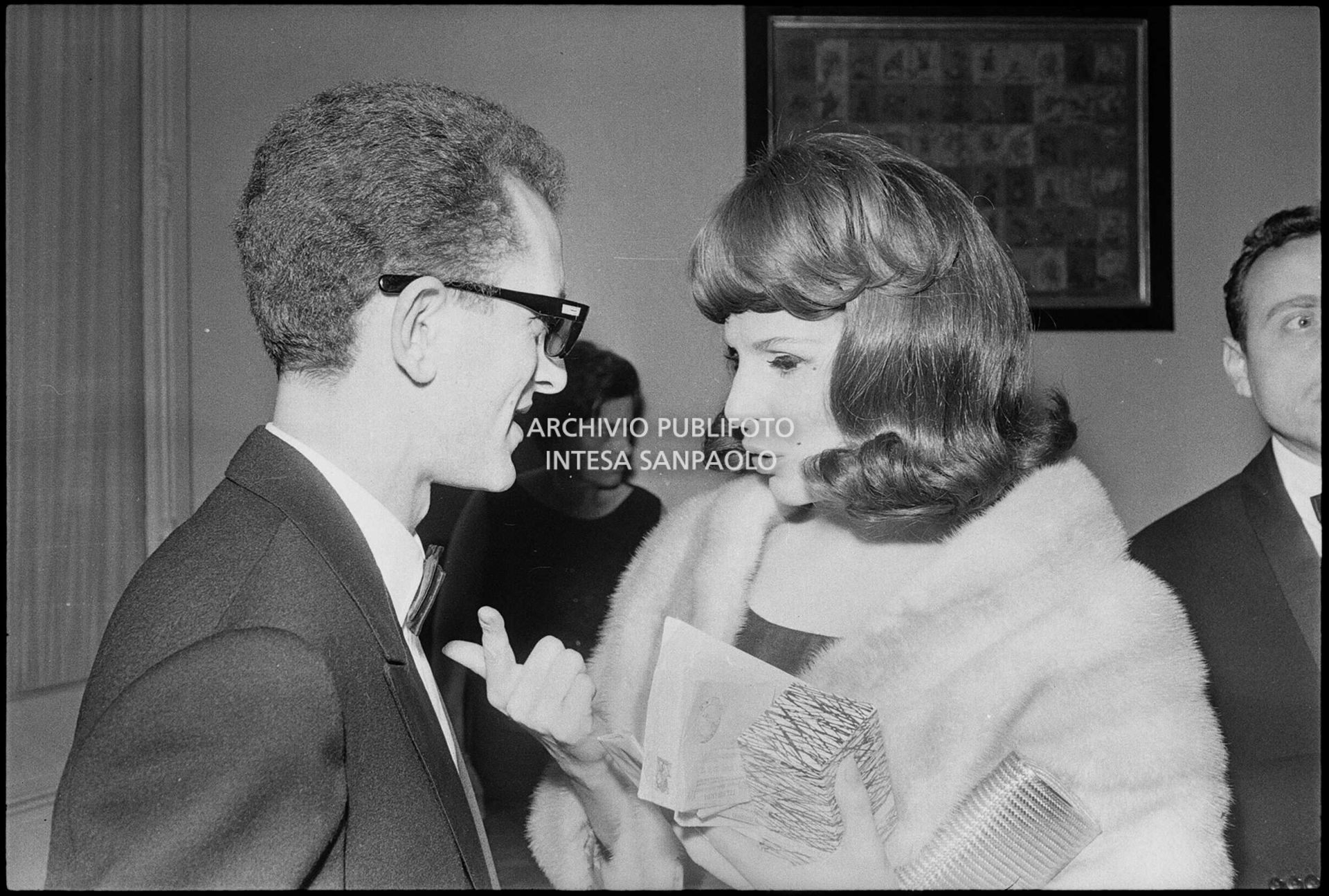 Ornella Vanoni con John Foster al XV Festival della canzone italiana di Sanremo