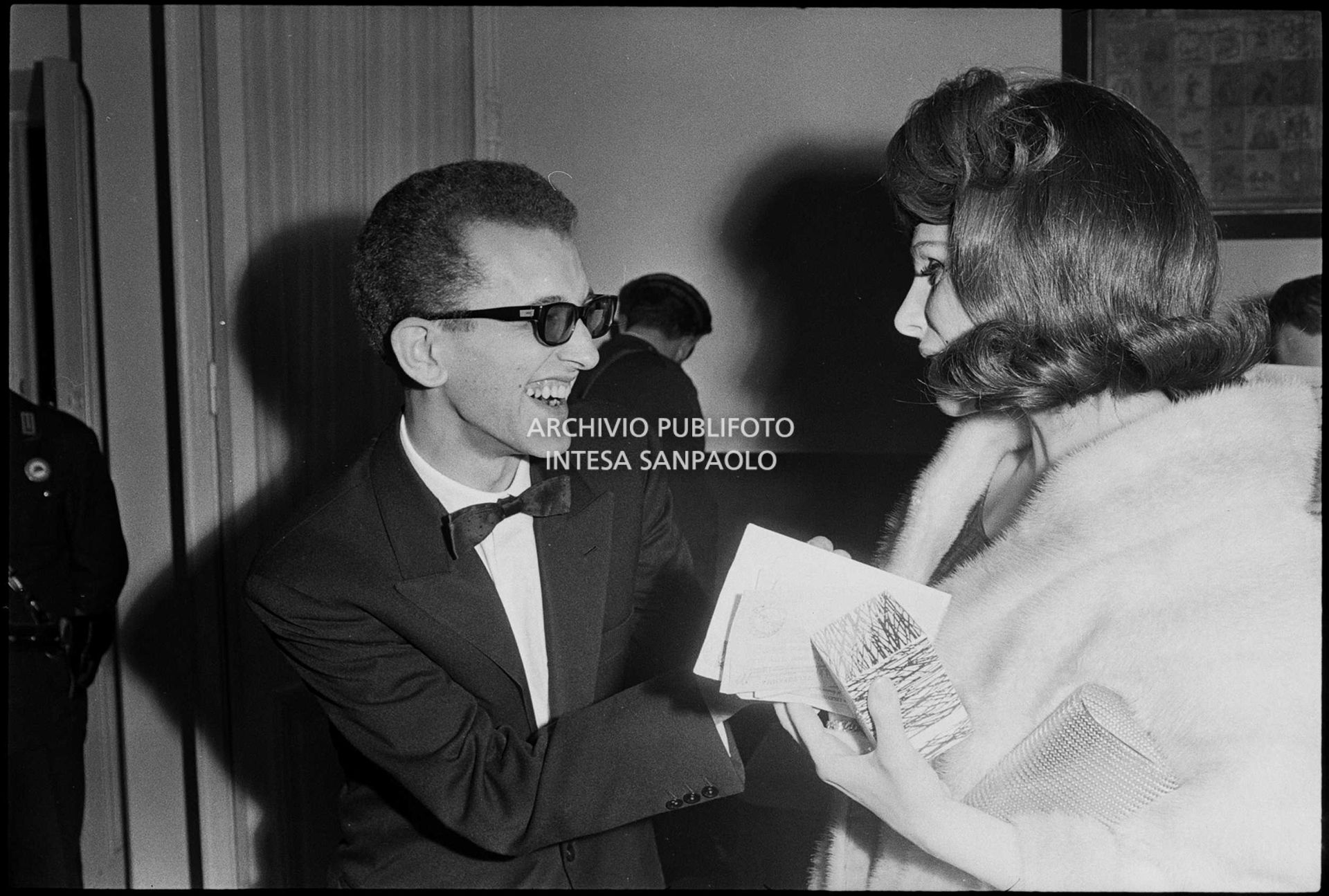 Ornella Vanoni con John Foster al XV Festival della canzone italiana di Sanremo