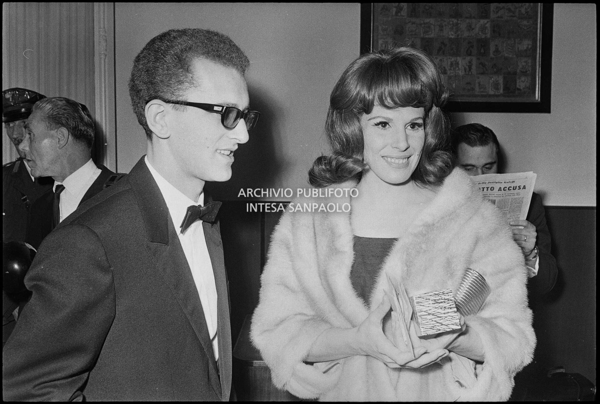 Ornella Vanoni con John Foster al XV Festival della canzone italiana di Sanremo