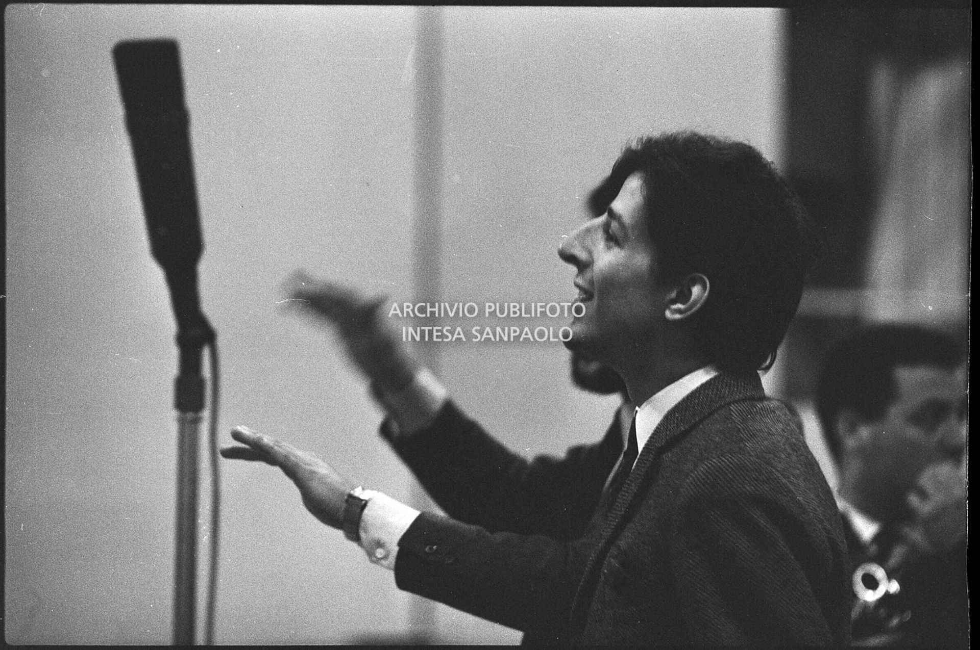 Giorgio Gaber al XVI Festival della canzone italiana di Sanremo