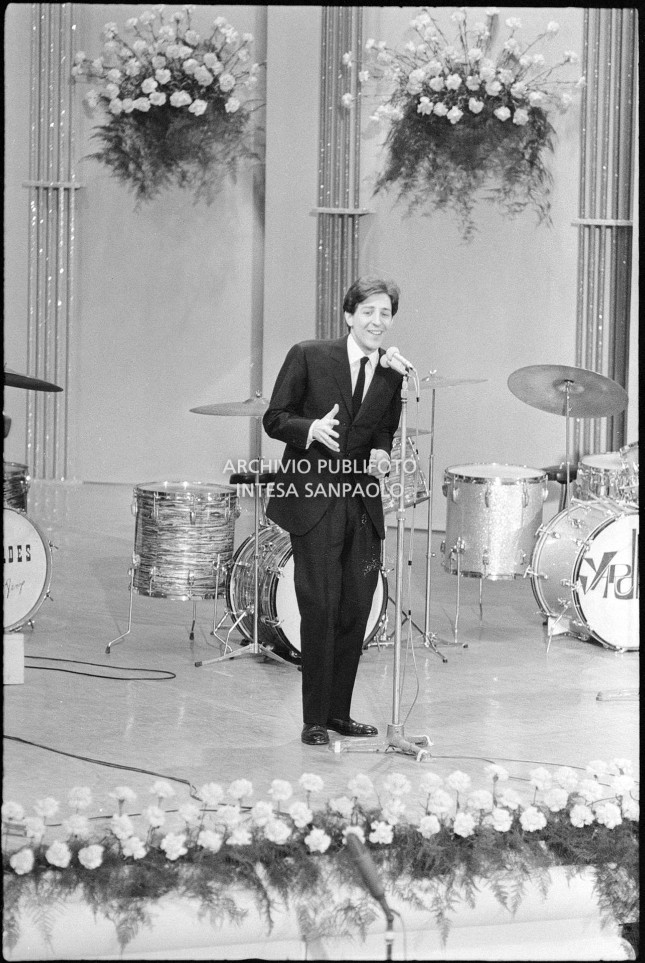 Giorgio Gaber al XVI Festival della canzone italiana di Sanremo