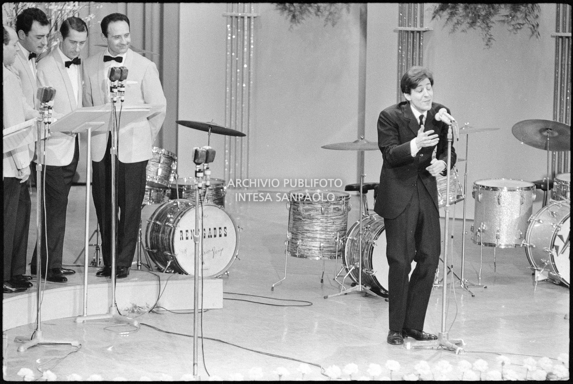 Giorgio Gaber al XVI Festival della canzone italiana di Sanremo