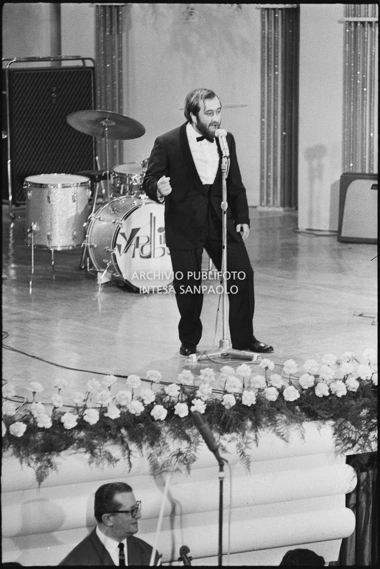 Lucio Dalla al XVI Festival della canzone italiana di Sanremo