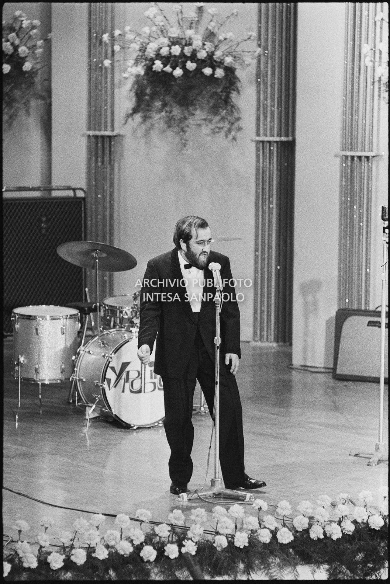 Lucio Dalla al XVI Festival della canzone italiana di Sanremo