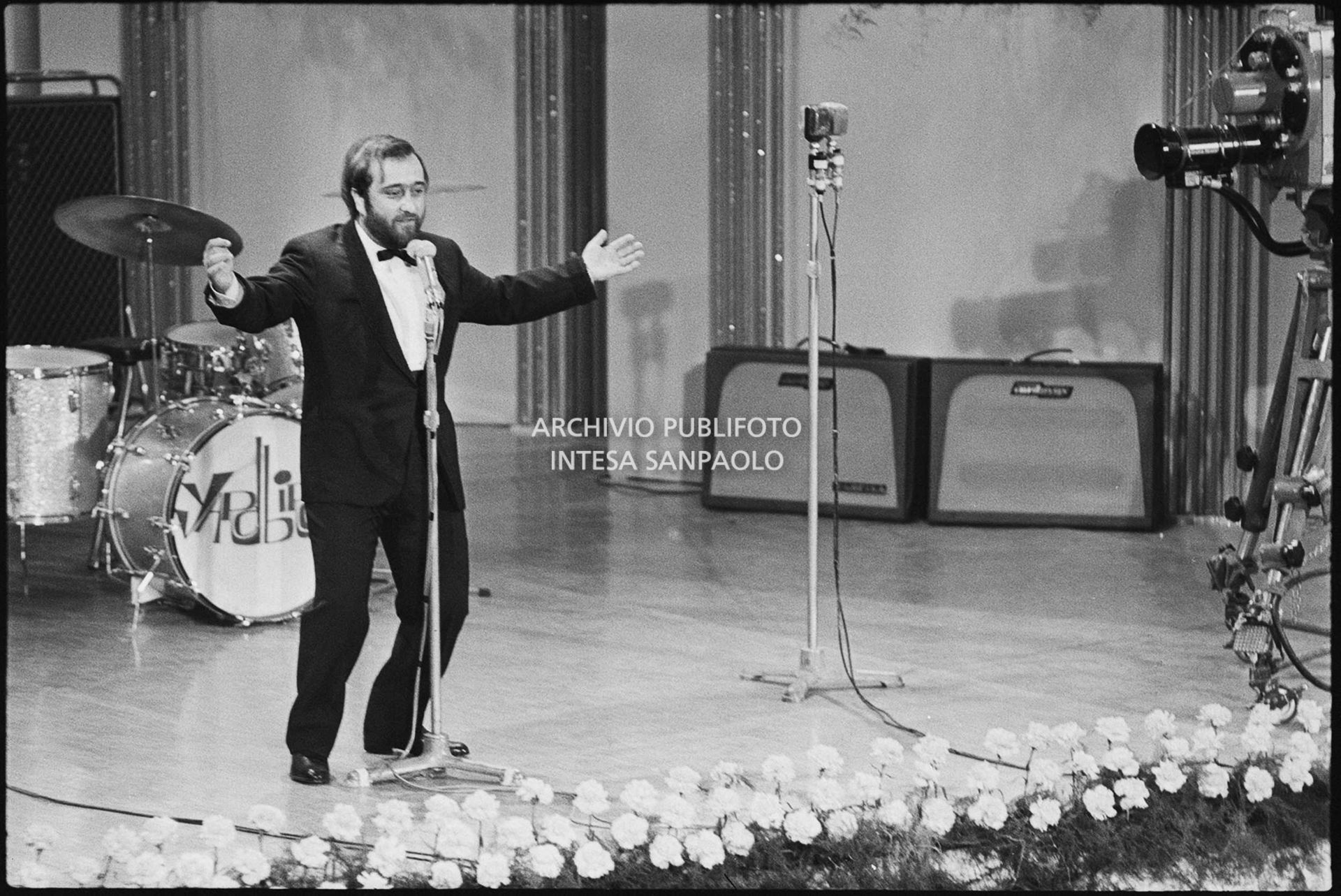 Lucio Dalla al XVI Festival della canzone italiana di Sanremo