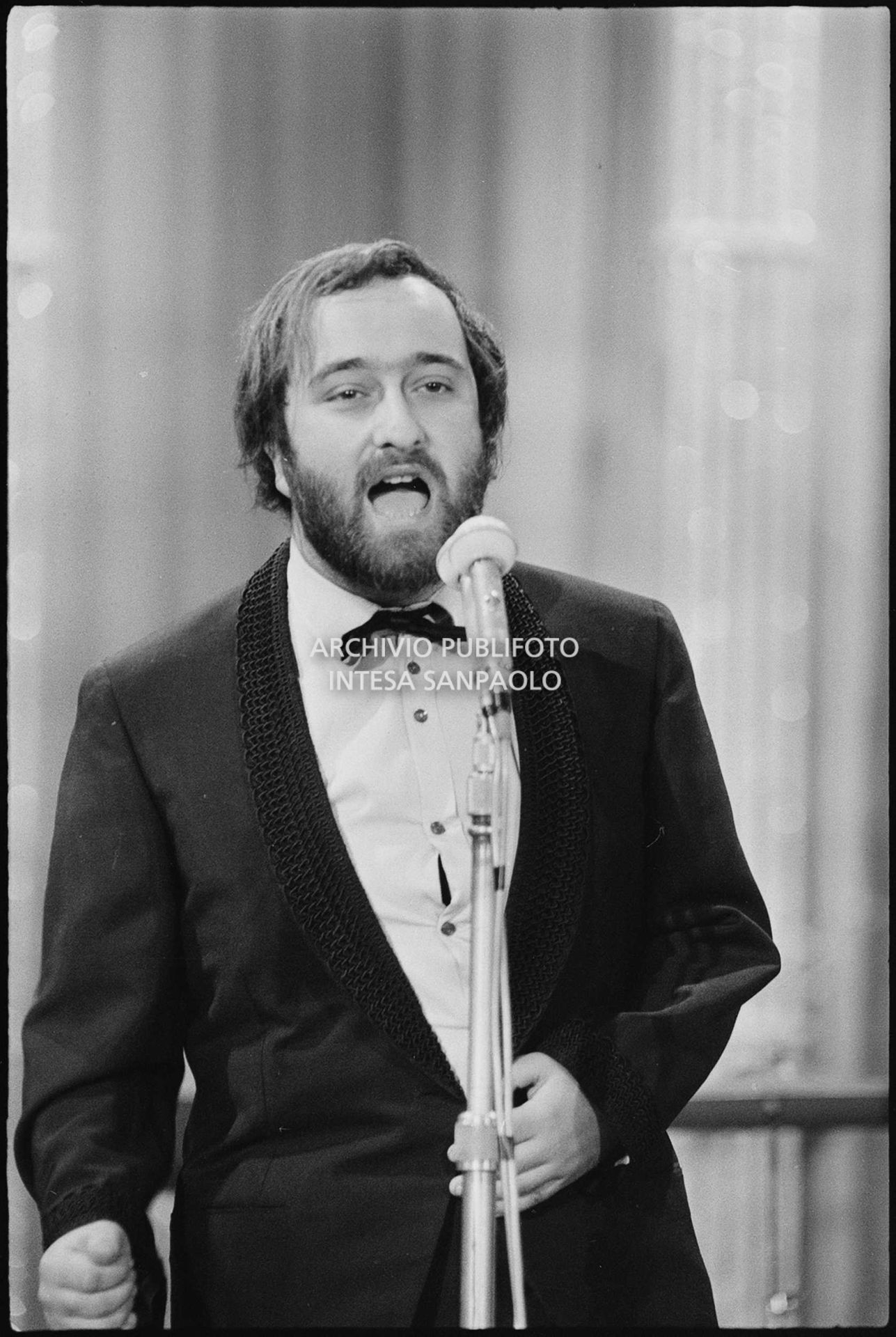 Lucio Dalla al XVI Festival della canzone italiana di Sanremo