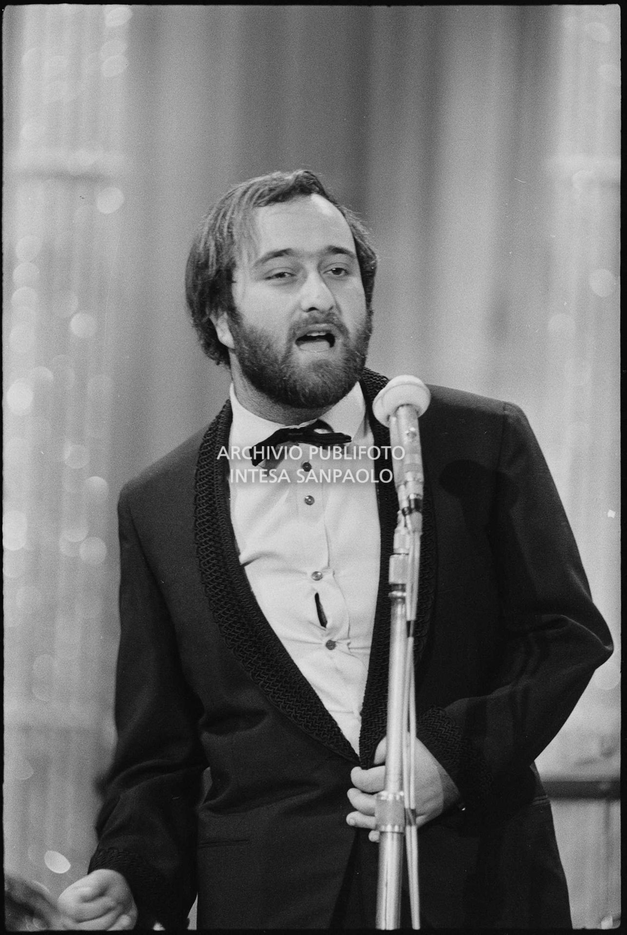 Lucio Dalla al XVI Festival della canzone italiana di Sanremo