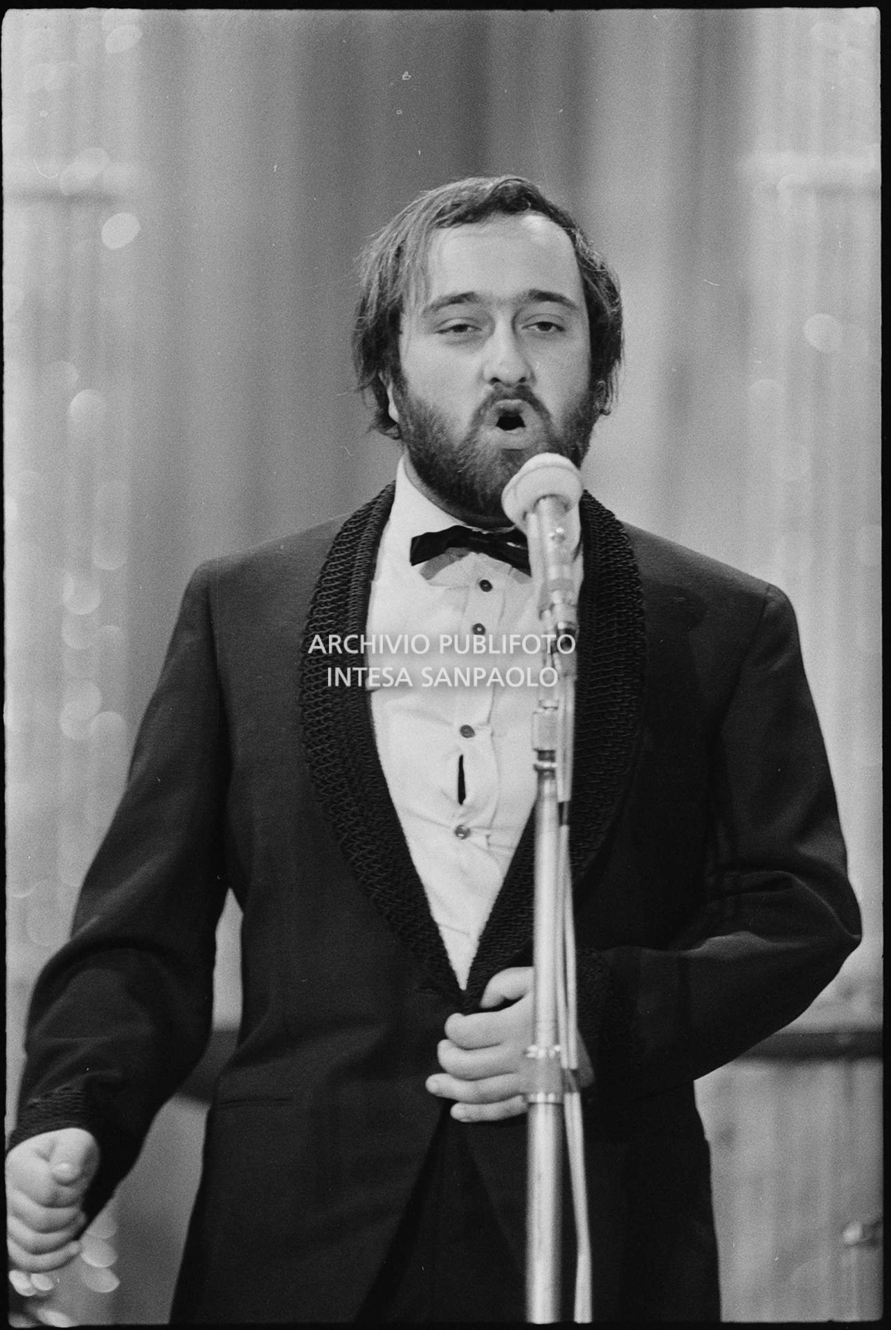 Lucio Dalla al XVI Festival della canzone italiana di Sanremo