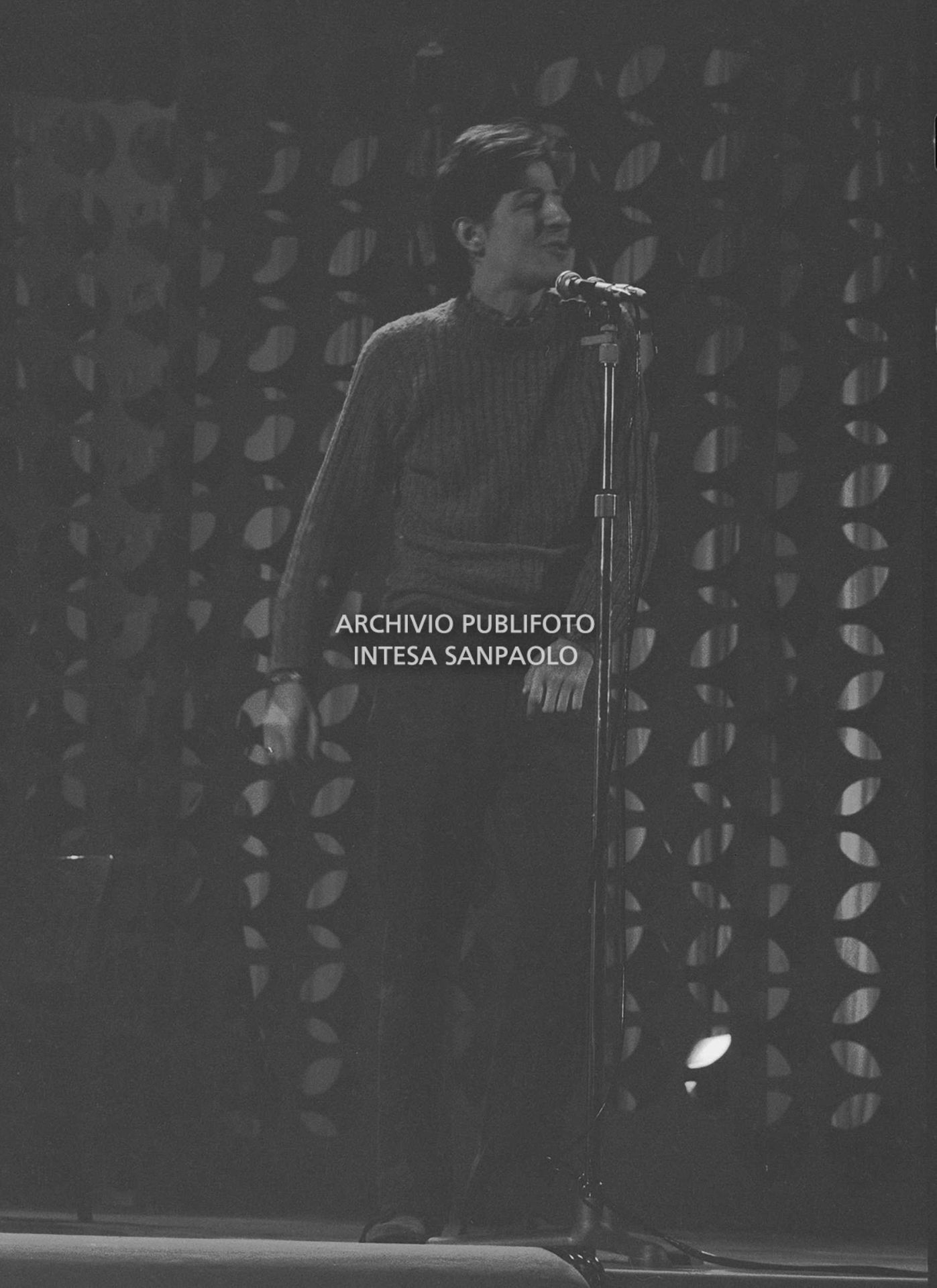 Giorgio Gaber al XVII Festival della canzone italiana di Sanremo