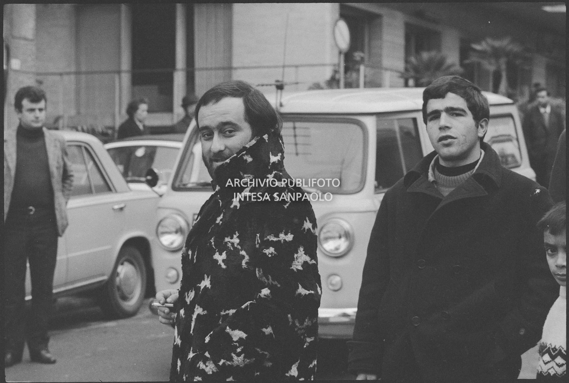Lucio Dalla a Sanremo nei giorni del XVII Festival della canzone italiana