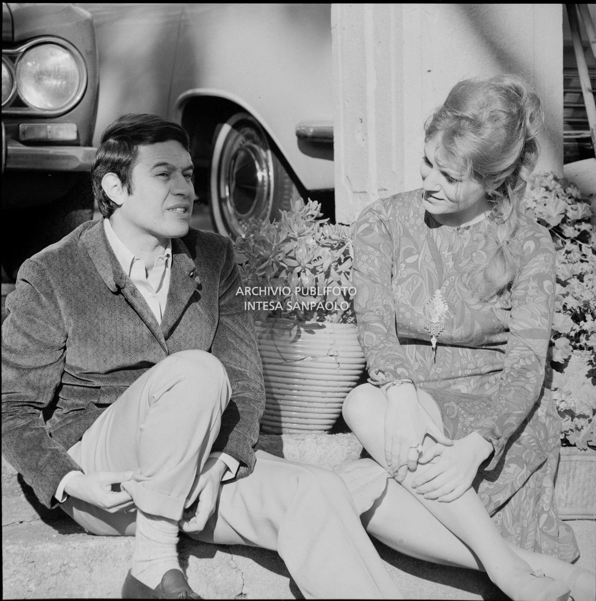 Anna German e Fred Bongusto a Sanremo nei giorni del Festival