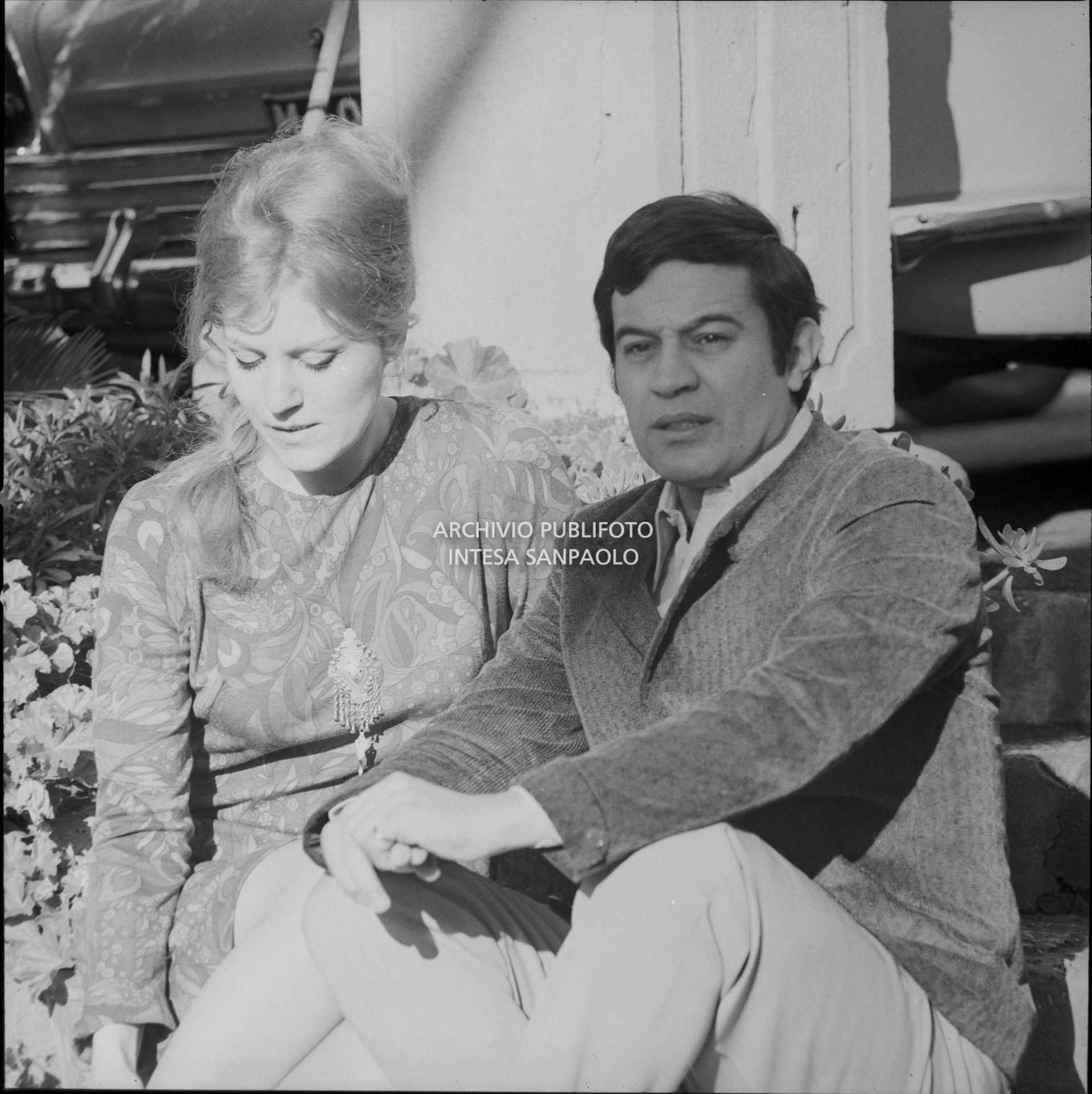 Anna German e Fred Bongusto a Sanremo nei giorni del Festival