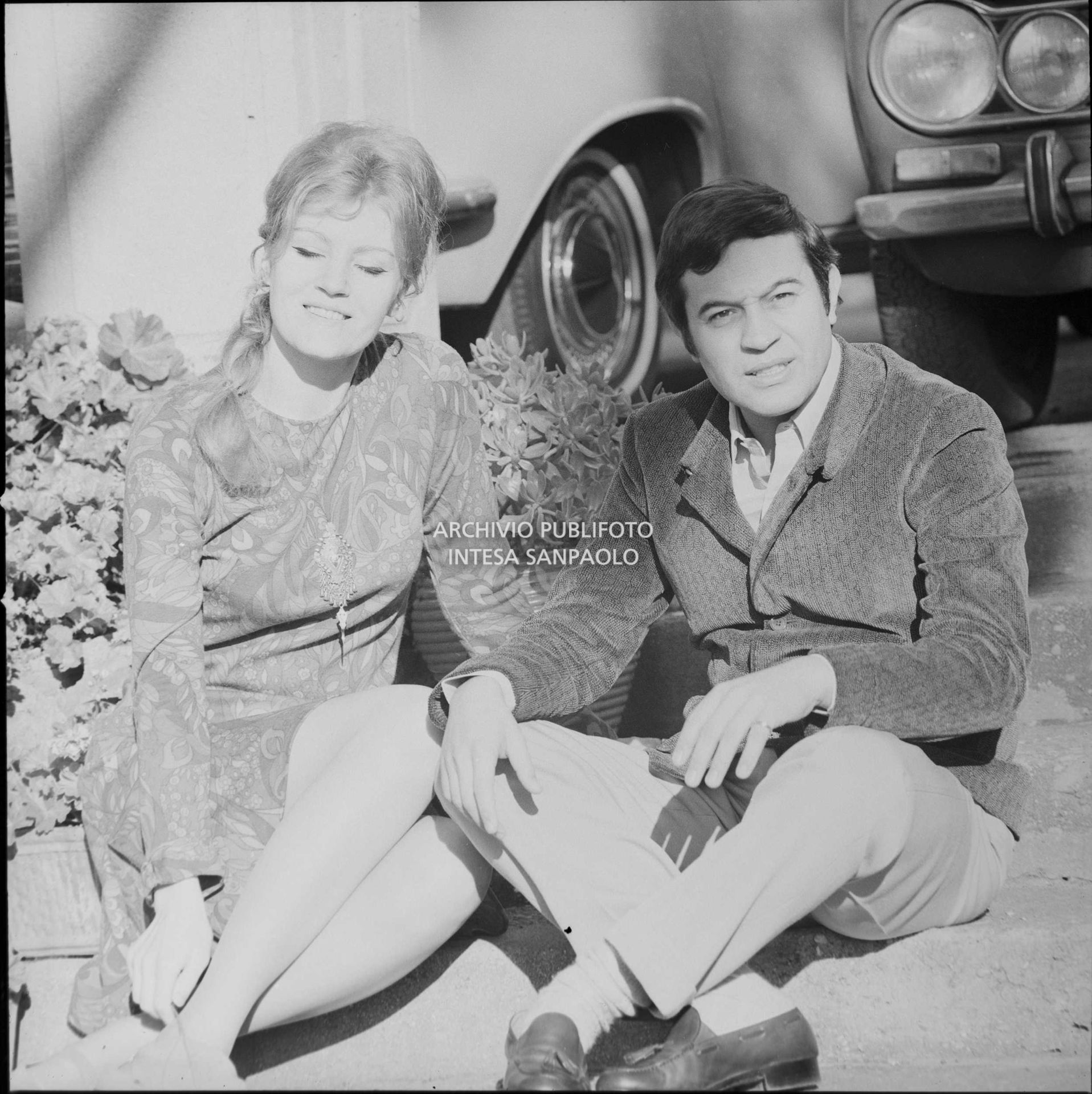 Anna German e Fred Bongusto a Sanremo nei giorni del Festival