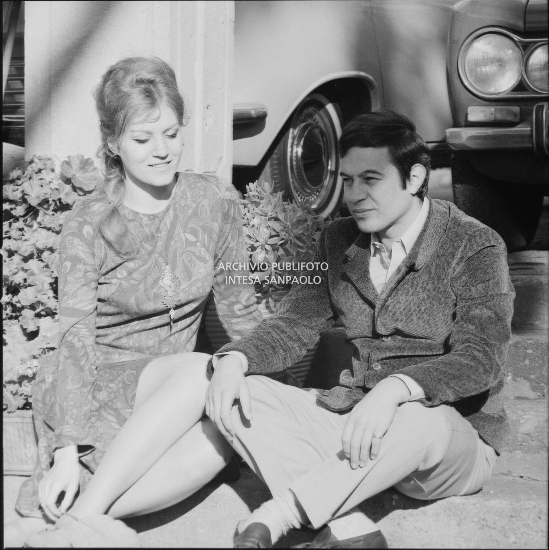 Anna German e Fred Bongusto a Sanremo nei giorni del Festival