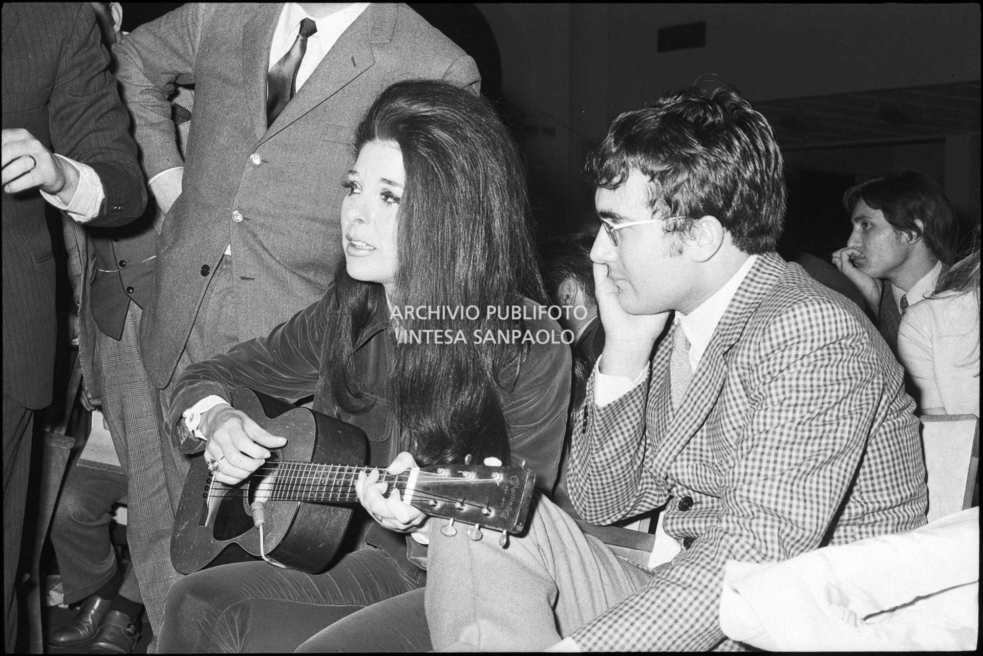 Bobbie Gentry e Al Bano al XVIII Festival della canzone italiana di Sanremo