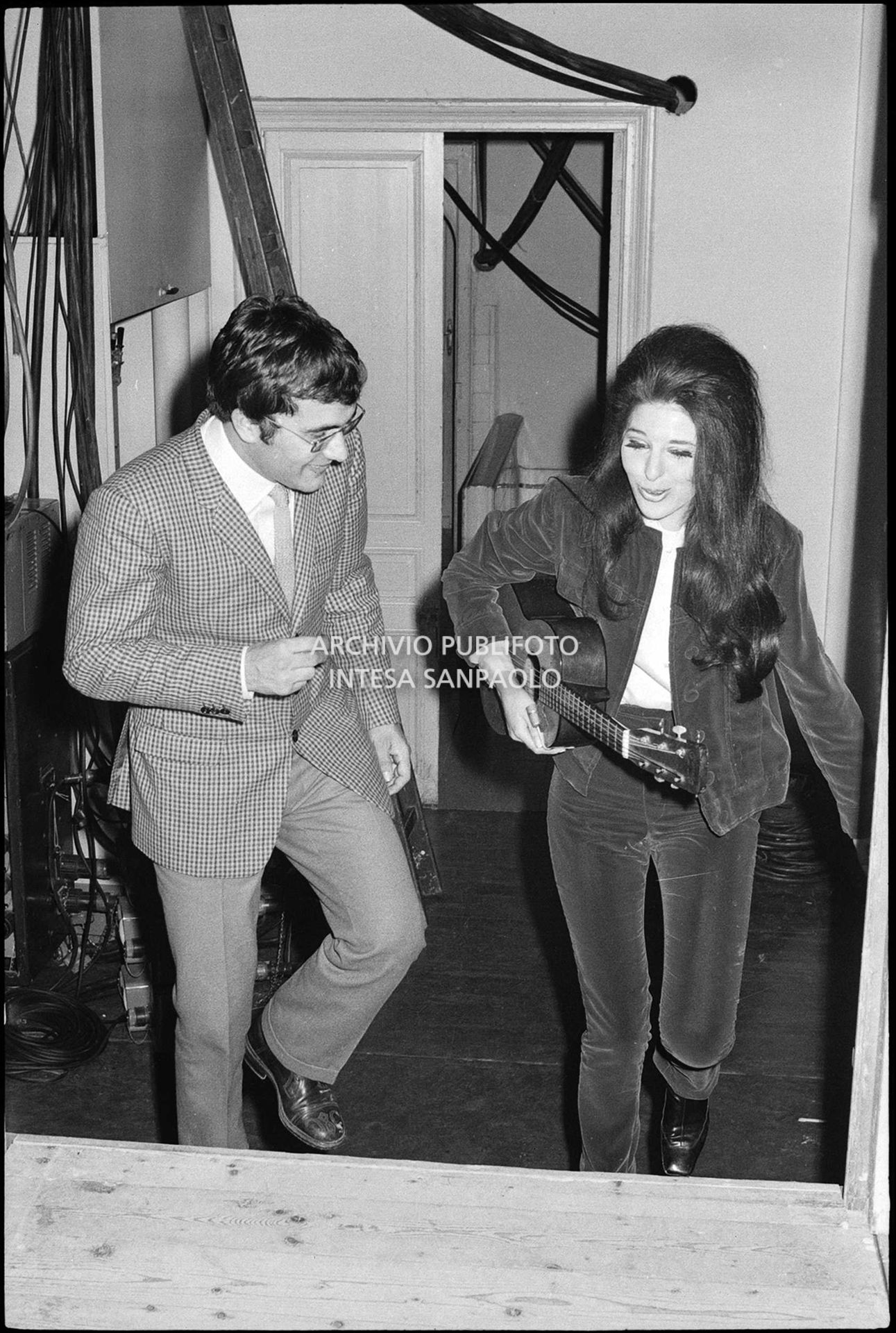 Bobbie Gentry e Al Bano al XVIII Festival della canzone italiana di Sanremo