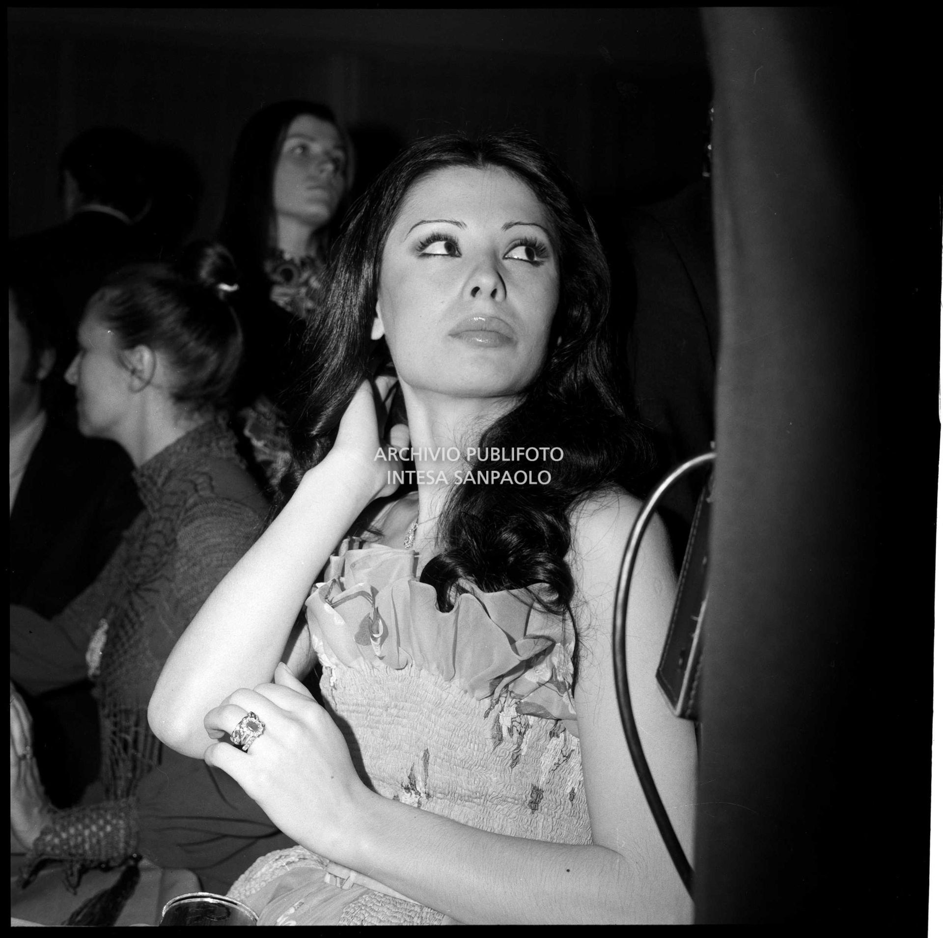 Rosanna Fratello nei giorni del XXIV Festival di Sanremo