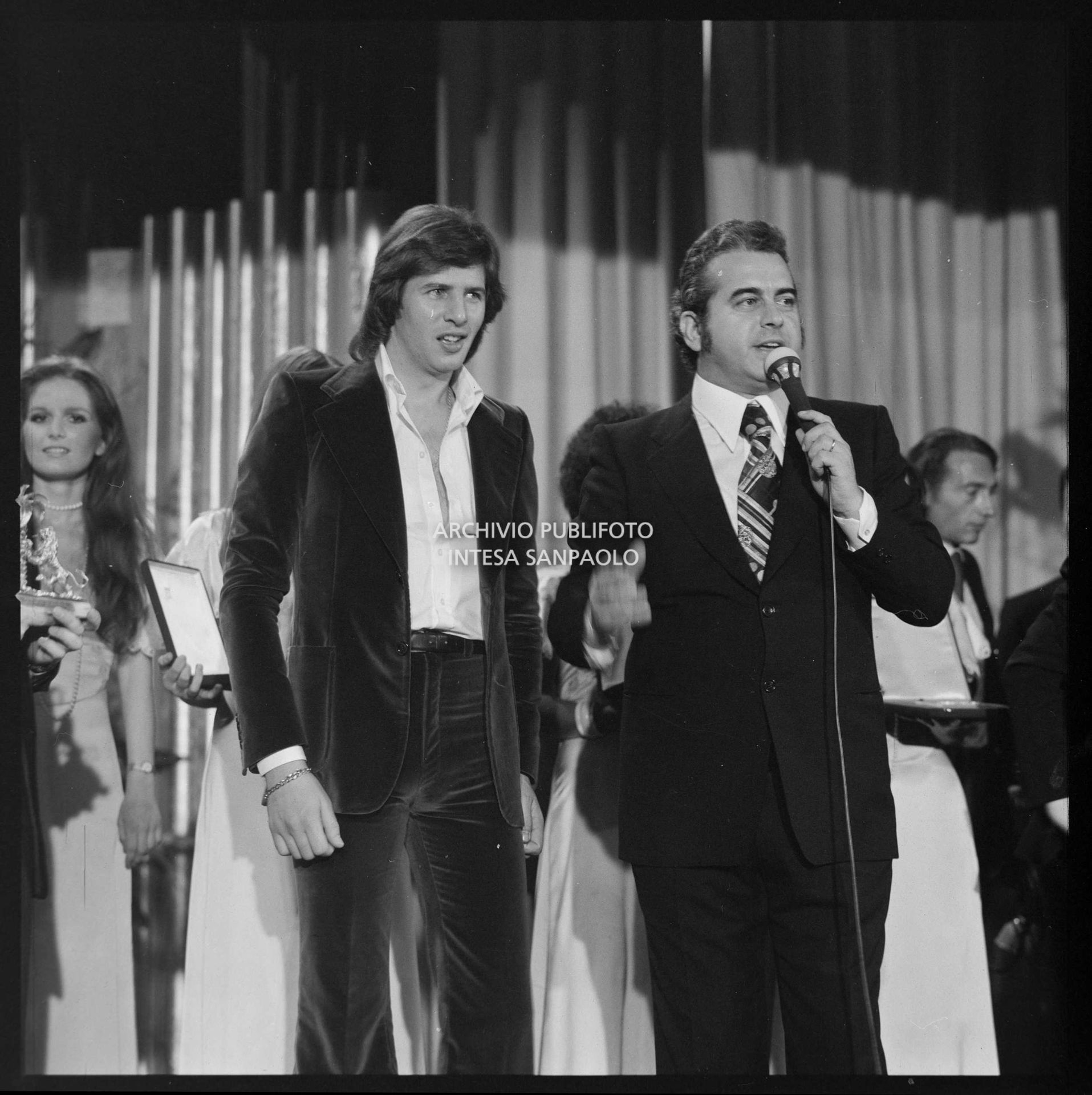 Sandro Giacobbe e Vittorio Salvetti al XXVI Festival della canzone italiana di Sanremo