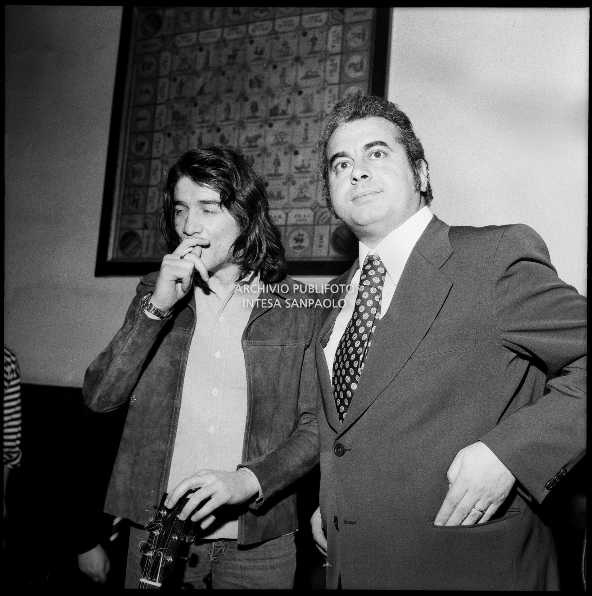 Drupi e Vittorio Salvetti al XXVI Festival della canzone italiana di Sanremo