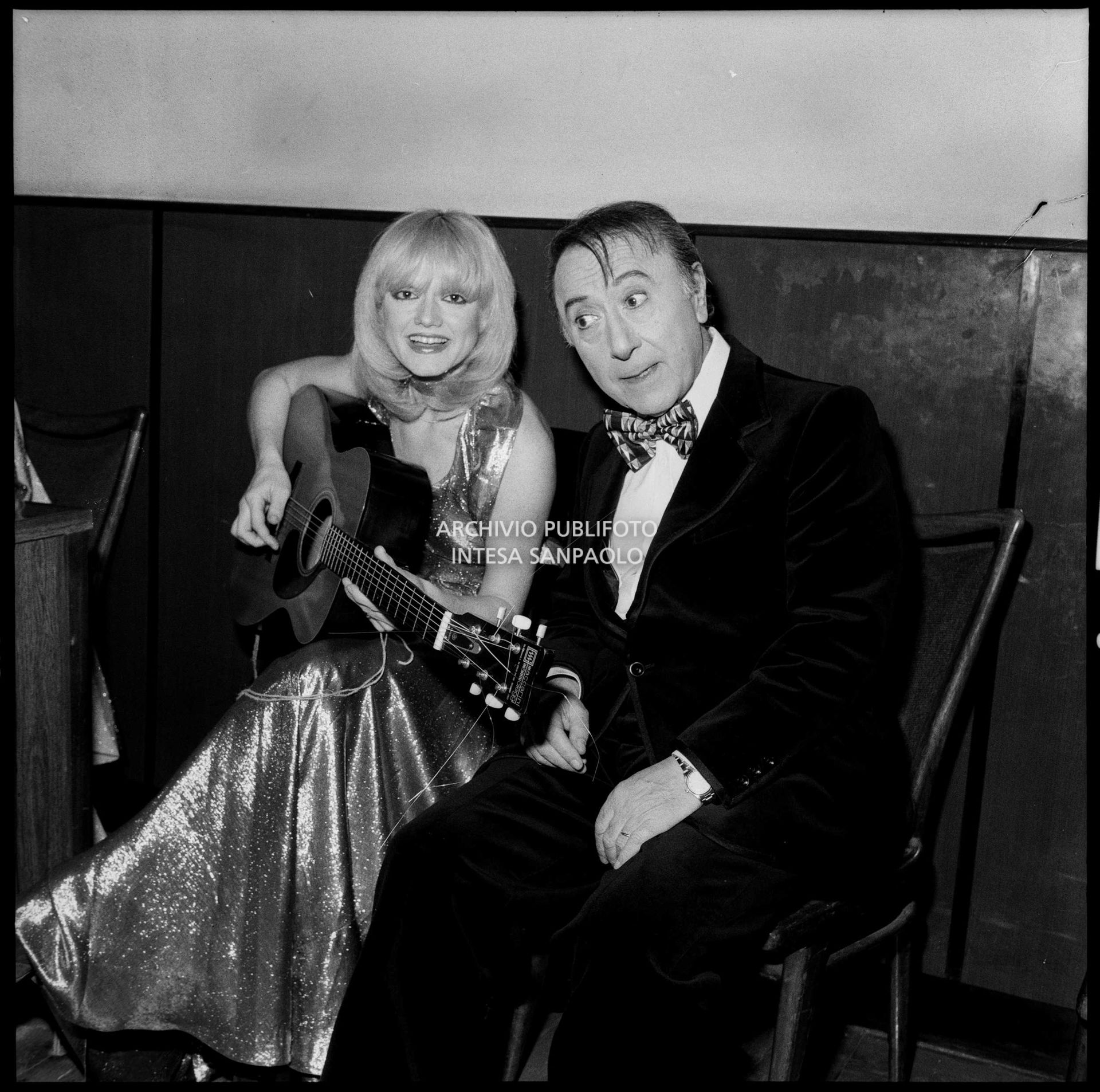 Rita Pavone e Macario al XXVI Festival della canzone italiana di Sanremo