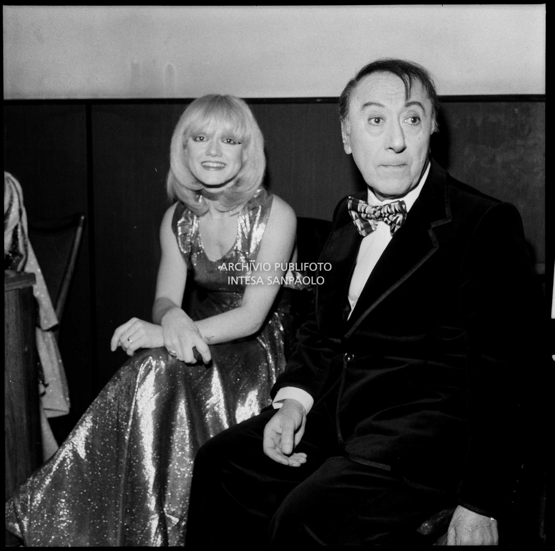 Rita Pavone e Macario al XXVI Festival della canzone italiana di Sanremo