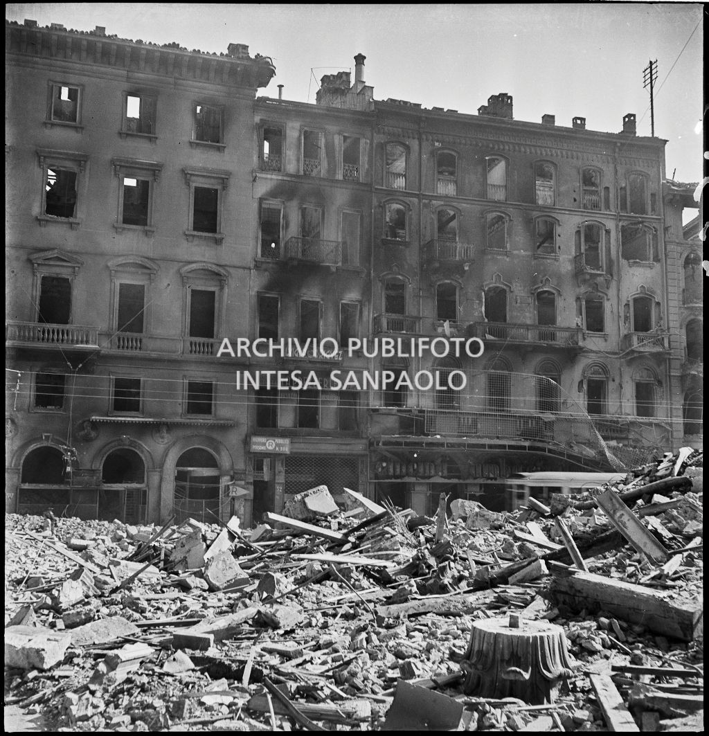 Bombardamenti. Adriatica, Corso Vittorio Emanuele