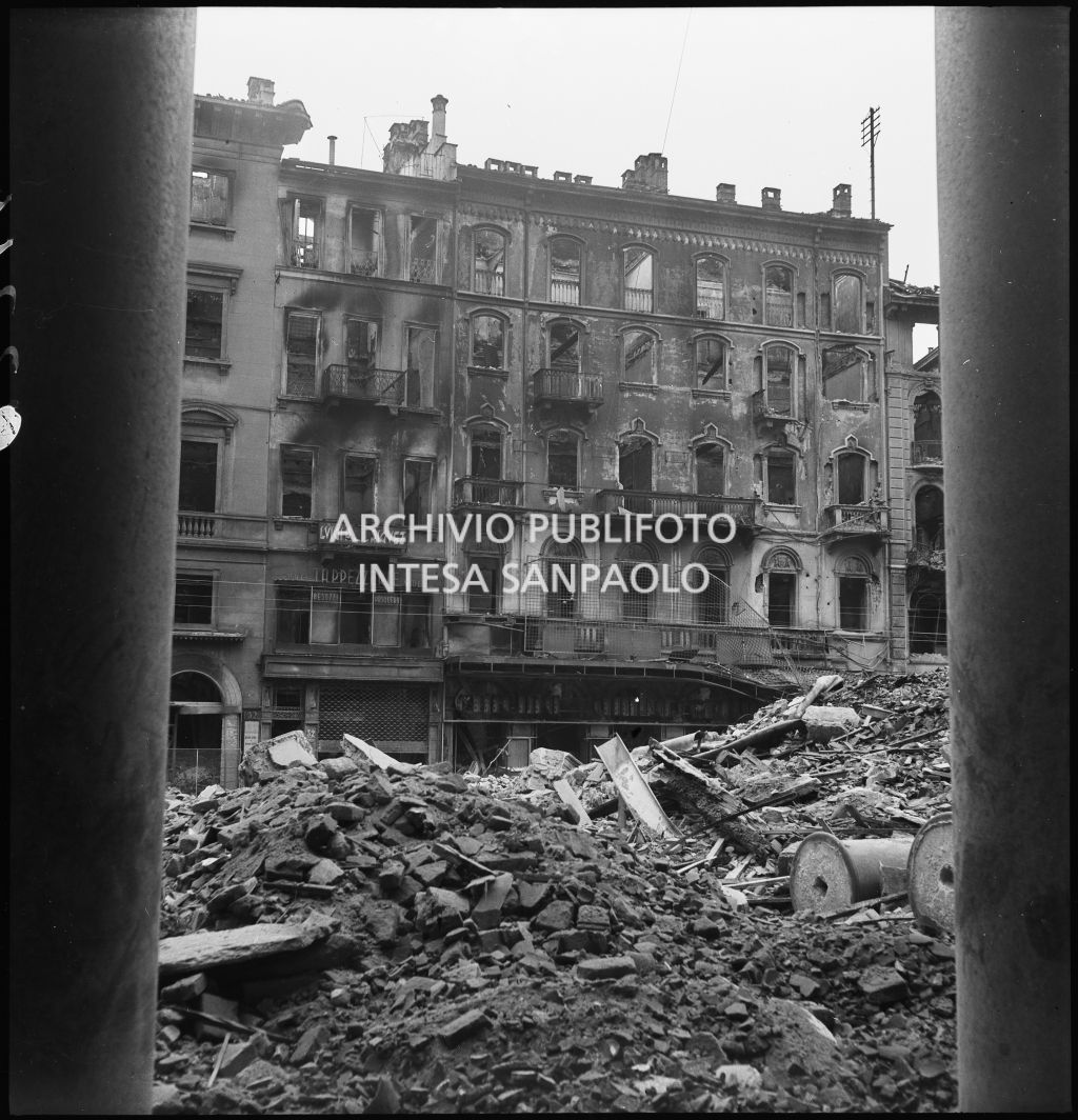 Bombardamenti. Adriatica, Corso Vittorio Emanuele