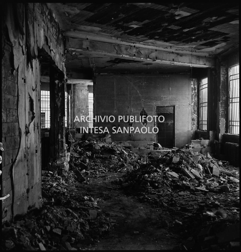 Interno del palazzo Eiar (Ente Italiano per le Audizioni Radiofoniche