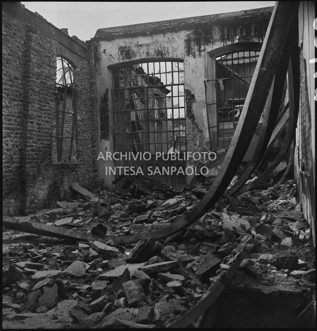 Ditta Belsana: danni causati dai bombardamenti