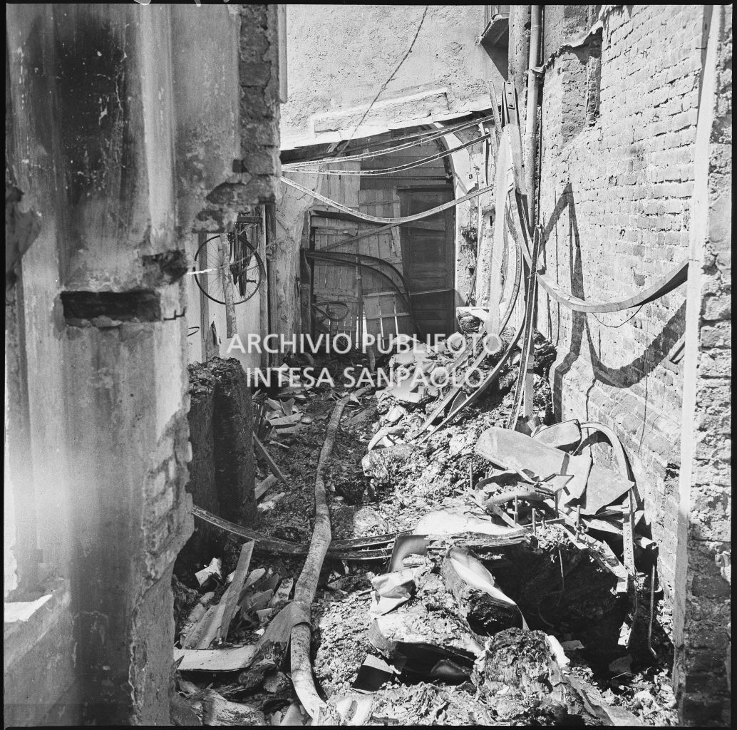 Bombardamenti. Chiappa. San Simpliciano