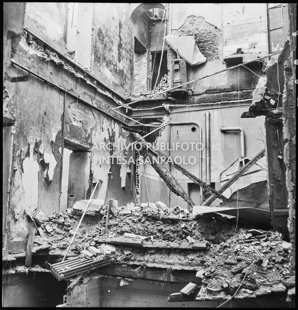 Bombardamenti. Monza. Via Manin 21