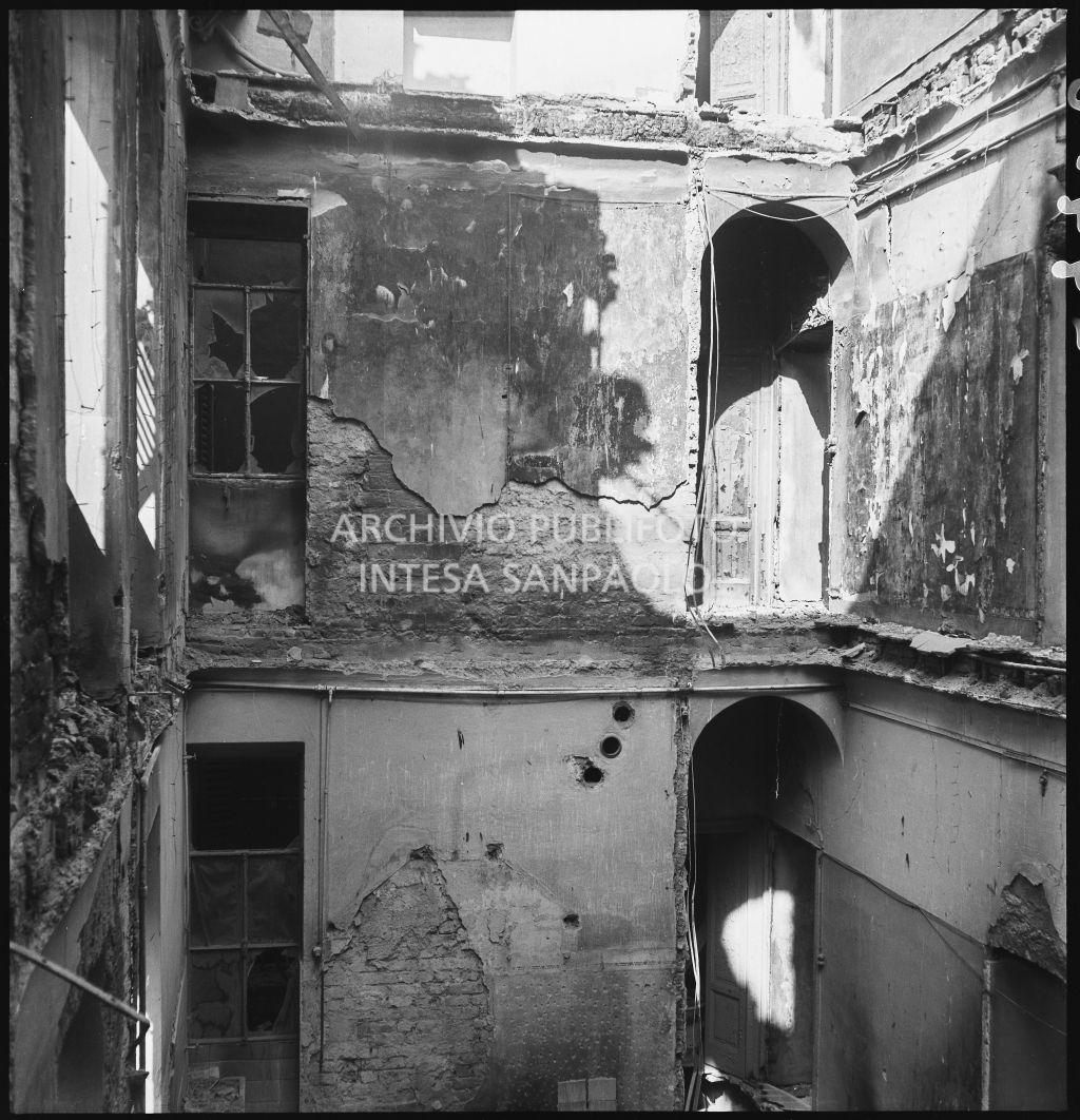 Bombardamenti. Monza. Via Manin 21
