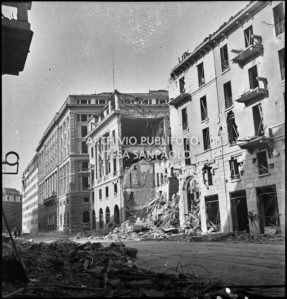 Bombardamenti. Montecatini. Palazzo Vecchio