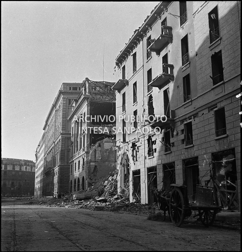 Bombardamenti. Montecatini. Palazzo Vecchio