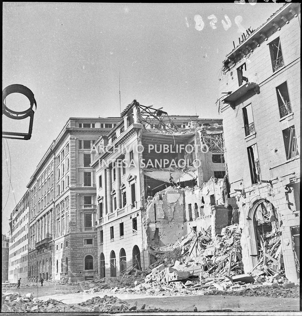 Bombardamenti. Montecatini. Palazzo Vecchio