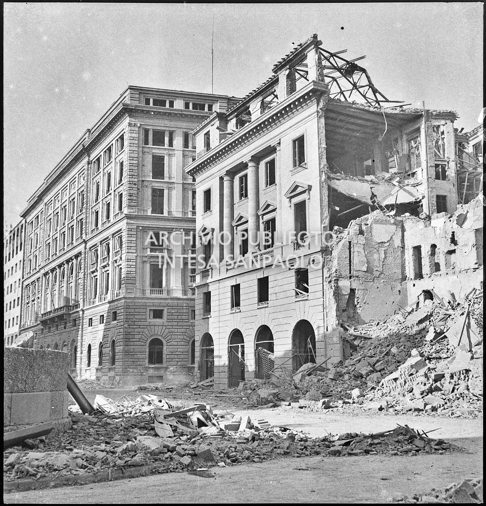 Bombardamenti. Montecatini. Palazzo Vecchio