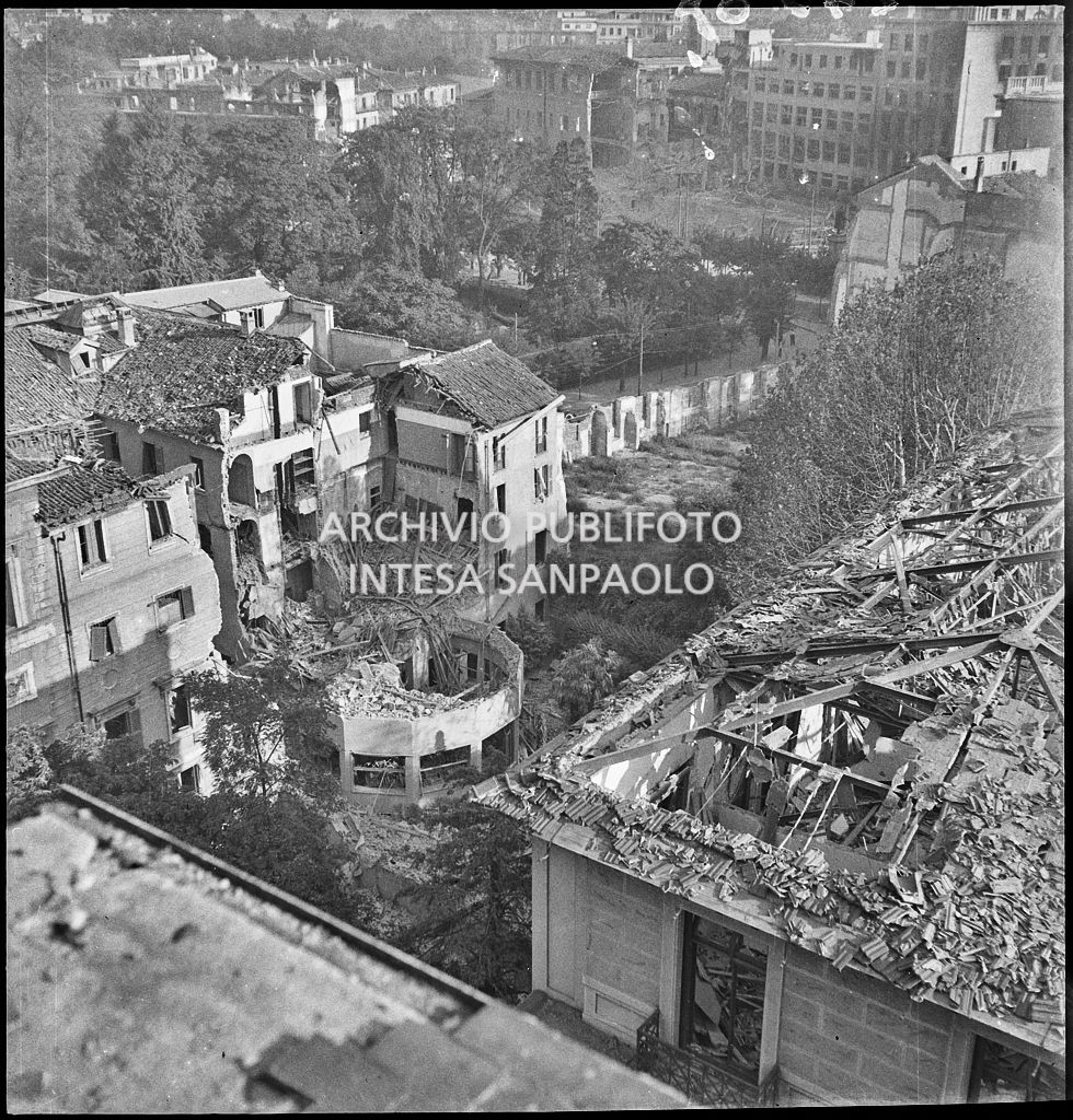 Bombardamenti. Montecatini. Palazzo Vecchio