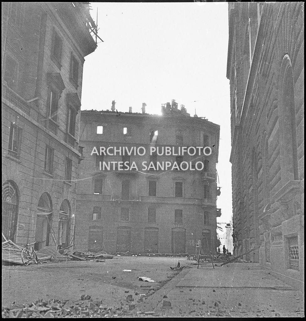 Bombardamenti. Montecatini. Palazzo Vecchio