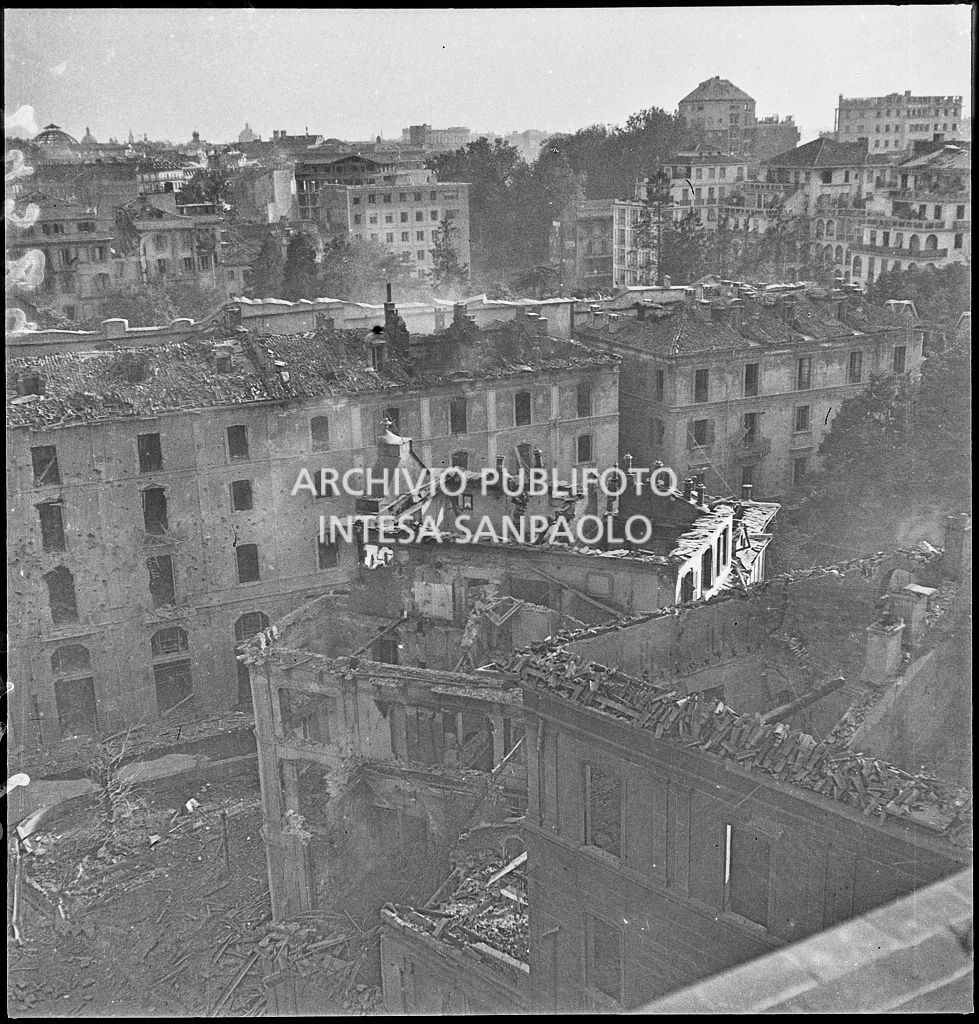 Bombardamenti. Montecatini. Palazzo Vecchio