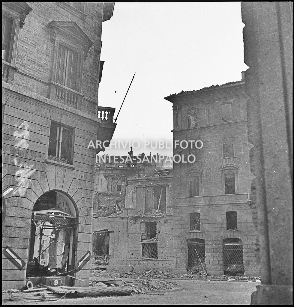 Bombardamenti. Montecatini. Palazzo Vecchio