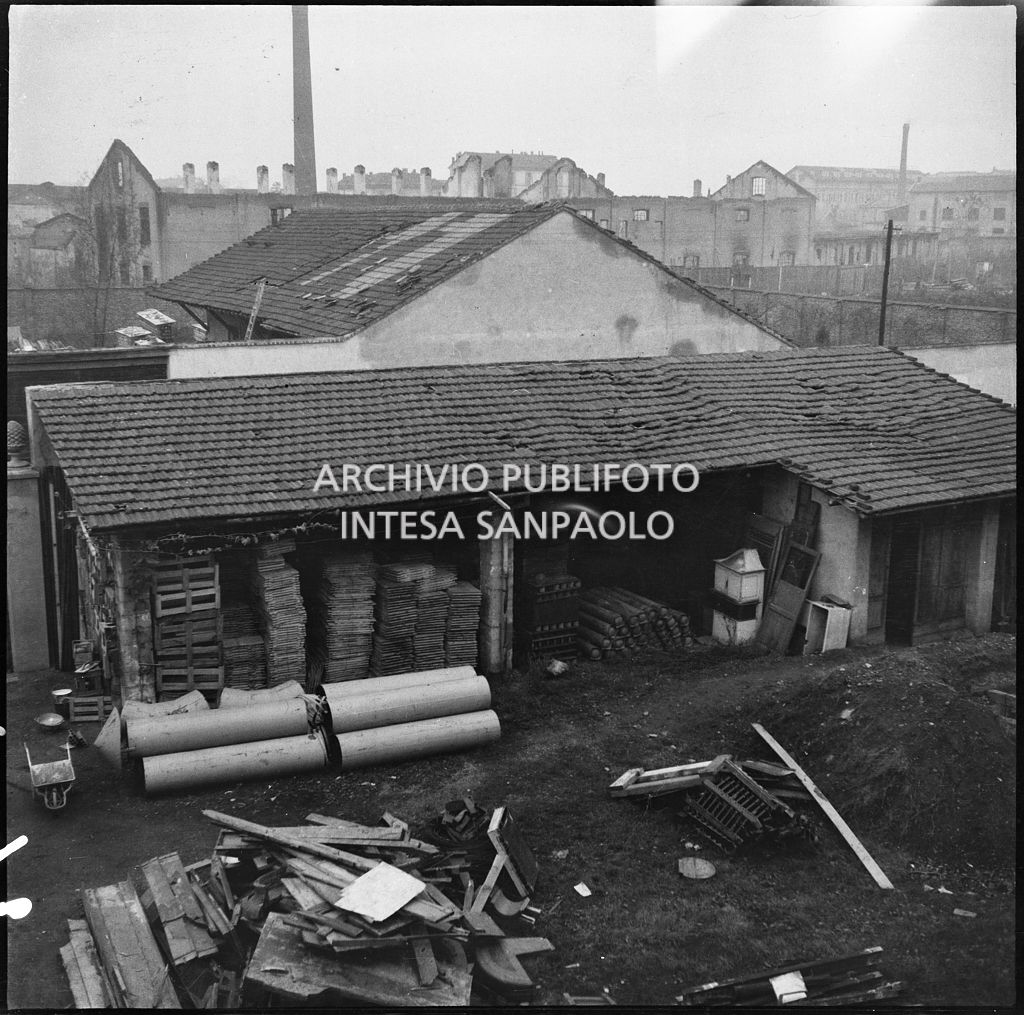 Bombardamenti. Montecatini. Tetti
