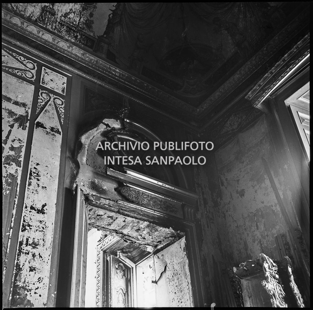 Bombardamenti. Montecatini. Palazzo Melzi d'Eril