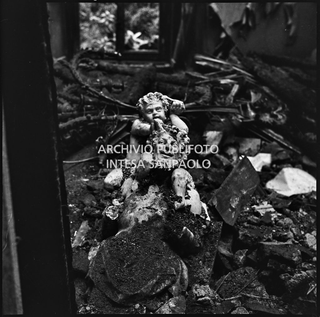 Bombardamenti. Montecatini. Palazzo Melzi d'Eril