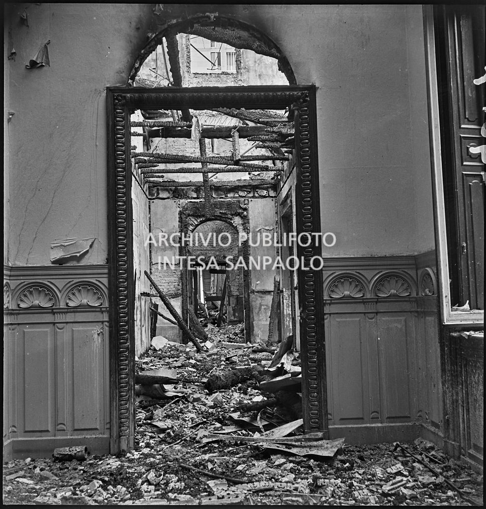 Bombardamenti. Montecatini. Palazzo Melzi d'Eril