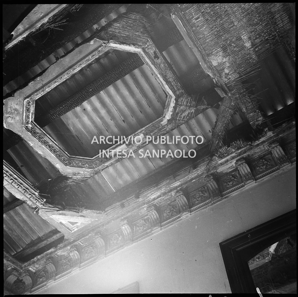 Bombardamenti. Montecatini. Palazzo Melzi d'Eril